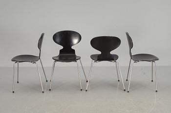 STOLAR, 4 st, "Myran", Arne Jacobsen, Fritz Hansen.