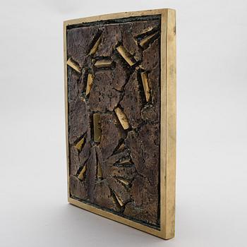 Juha Ojansivu, relief, bronze, signed and dated -03, numbered III/IV.