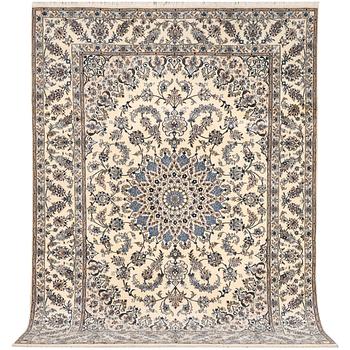 Matta, Nain, part silk, ca 337 x 244 cm.