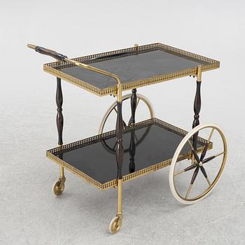 A drink trolley second half of the 20th century.