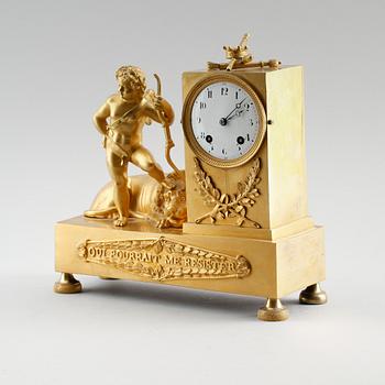 BORDSUR, empire, förgylld brons, Frankrike, 1800-talets första hälft.