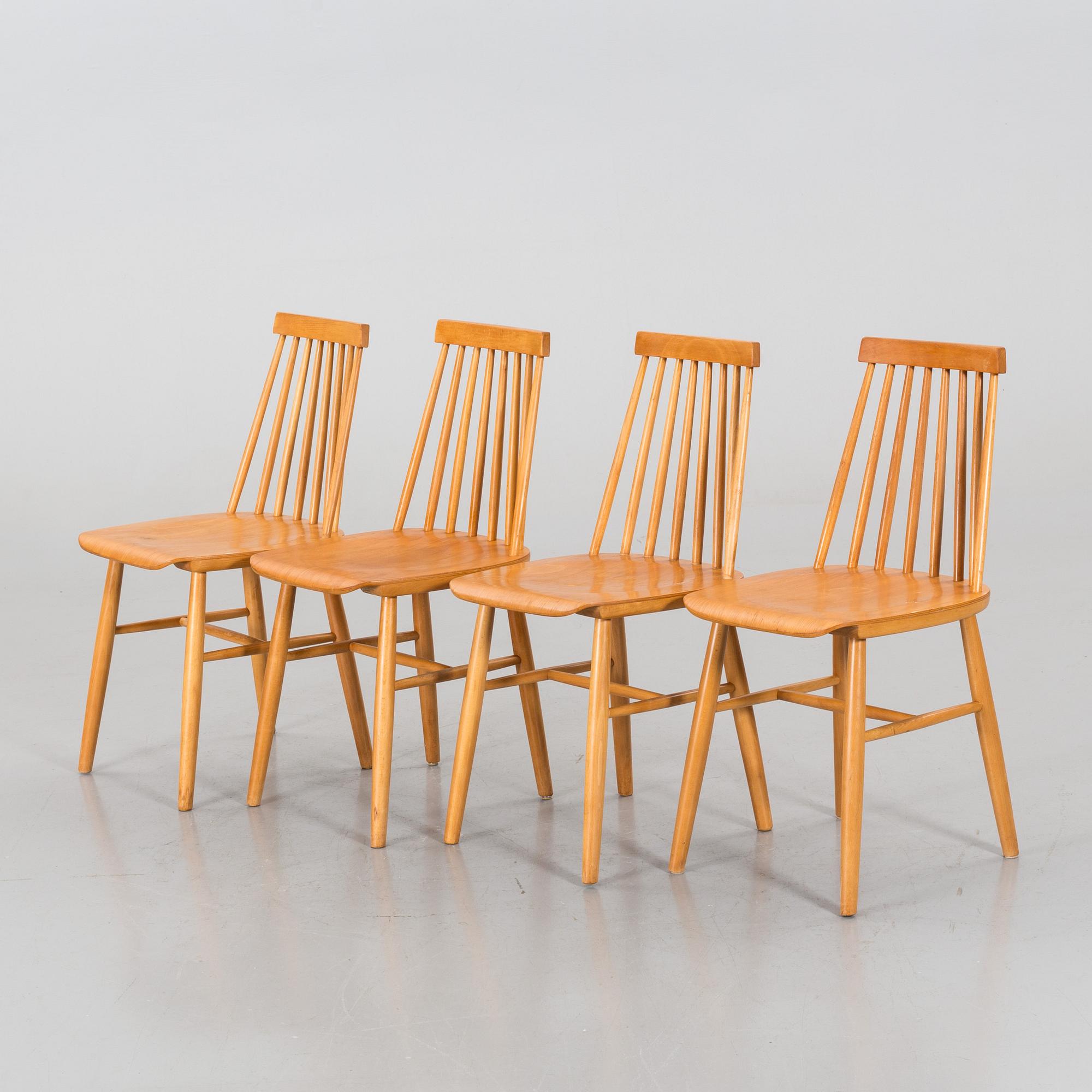 STOLAR, 4 st, "Preben", IKEA, 1900-talets andra hälft.