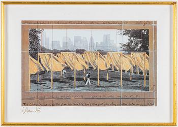 Christo & Jeanne-Claude, "The Gates, Central Park, New York".