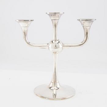 Karl Jørgen Otteren, candelabrum, silver, Norway, 1997.