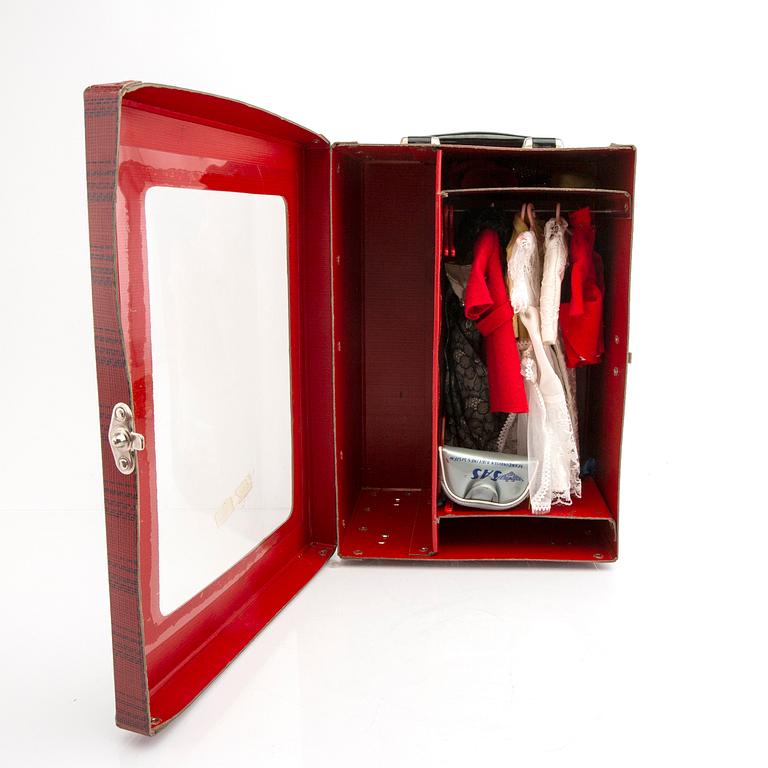 A set of Barbie dolls and accessories Matell 1960s.