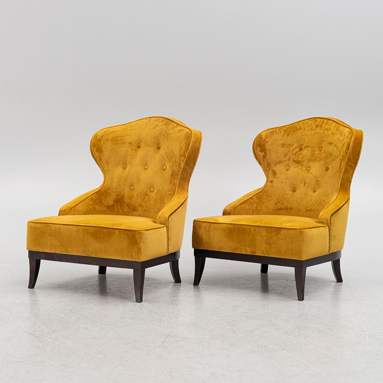 Armchairs, a pair, "Candy", Munna,