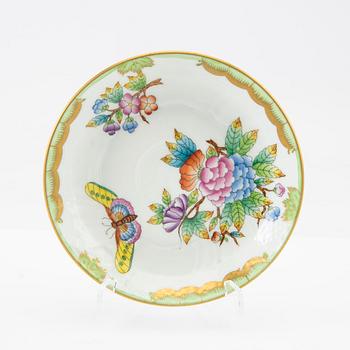 A collection of items from Herend Hungary 5 dlr Porcelain 20th century.