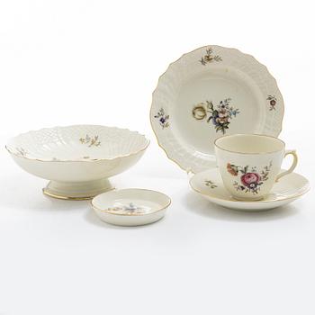 Royal Copenhagen, A Royal Copenhagen coffee service, Denmark, 20th century.