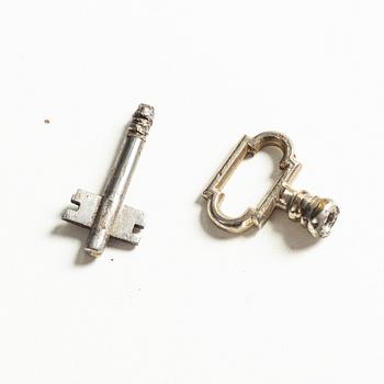 An early 20th century filing cabinet.