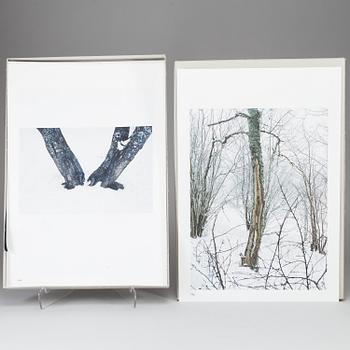 ANDREAS ERIKSSON, portfolio. Signed AE inside the box.