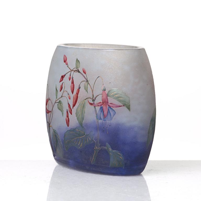 Daum, vas, Nancy, Frankrike, Art Nouveau ca 1900.