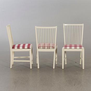 Six 1980's "Stockholm" Karin Mobring chairs for IKEA.