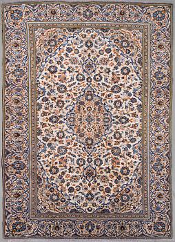 A carpet from Yazd, around 318 x 220 cm.