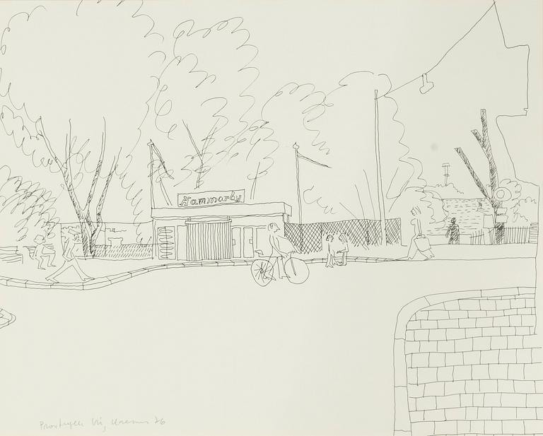 Slas (Stig Claesson), Kanalplan, Södermalm.