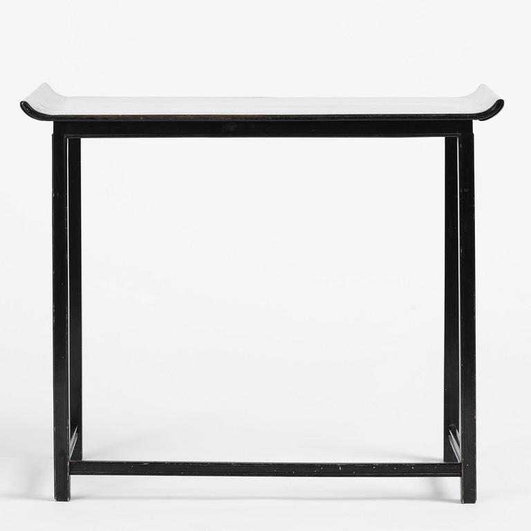 Firma Svenskt Tenn, a pewter top tea table model "A 423", Stockholm, 1932.