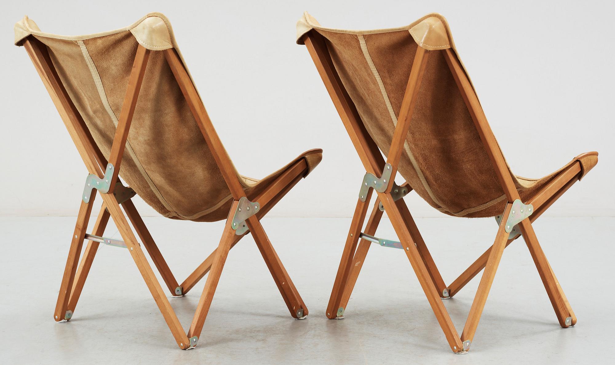 FÅTÖLJER, ett par, 1990-tal.