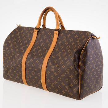 LOUIS VUITTON, "Keepall 50", WEEKENDBAG / VÄSKA.