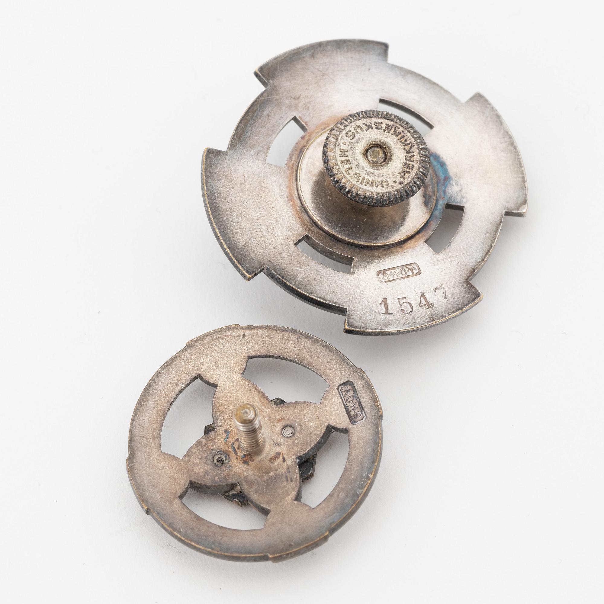 Medaljer, 12 st, Finland, 1940-tal.