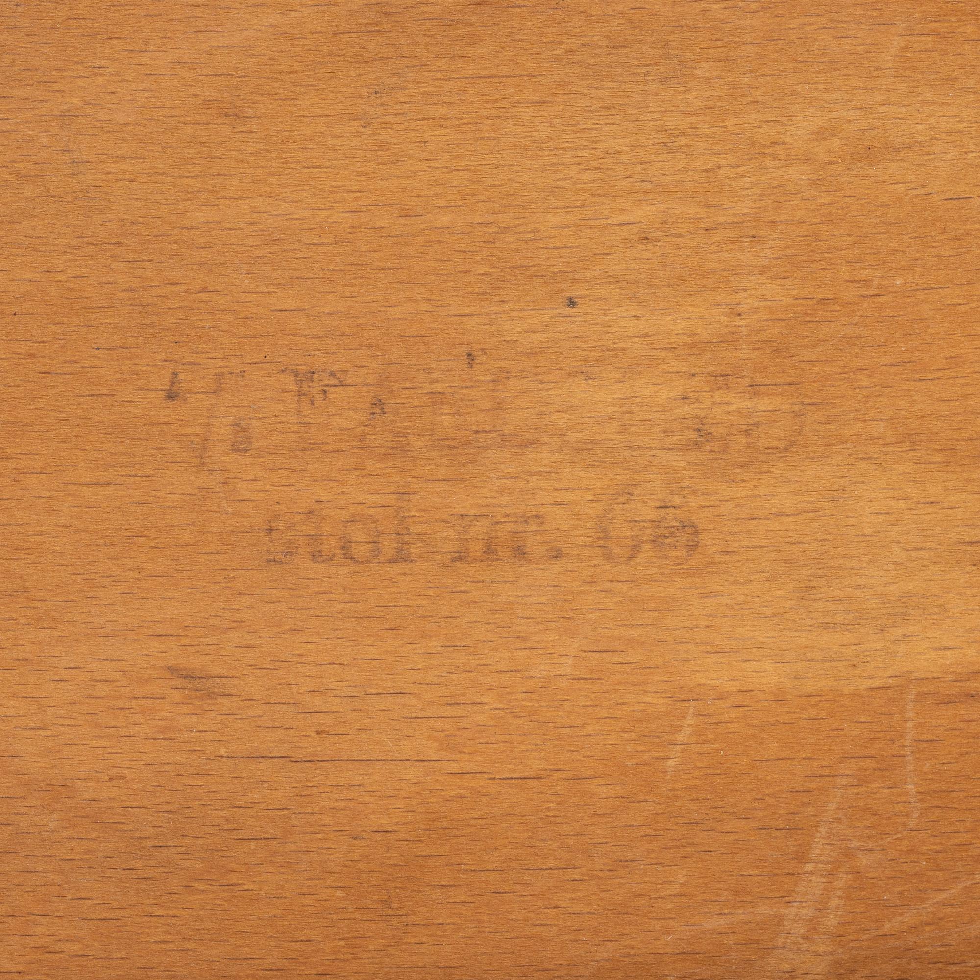 Stolar, 4 st, "Stol nr 66", Faldsled, Danmark, 1900-talets mitt.