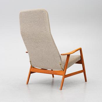 Alf Svensson, fåtölj "Contour-serien" Bra Bohag, Studio Ljungs industrier, 1960-tal.