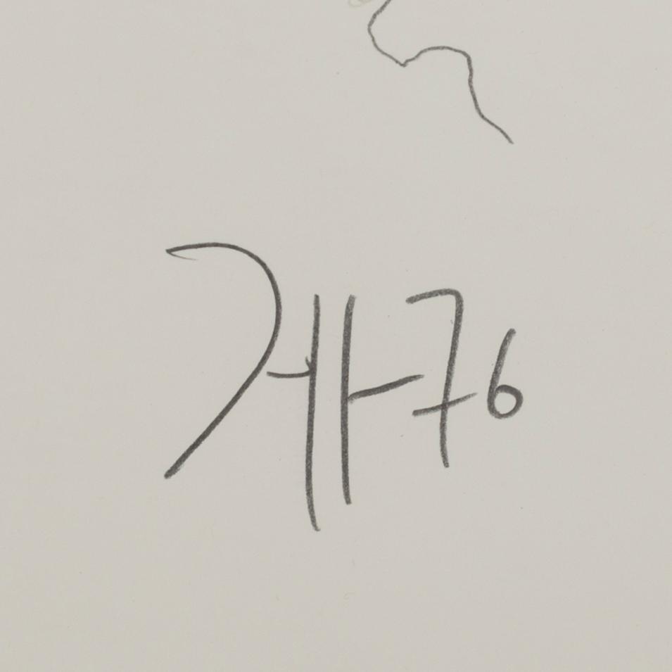 HORST JANSSEN, drawing signed and dated 76.