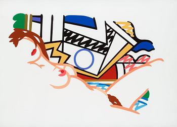 181. Tom Wesselmann, "Monica nude with Lichtenstein".