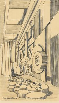 Per Olof Ultvedt, Interior.