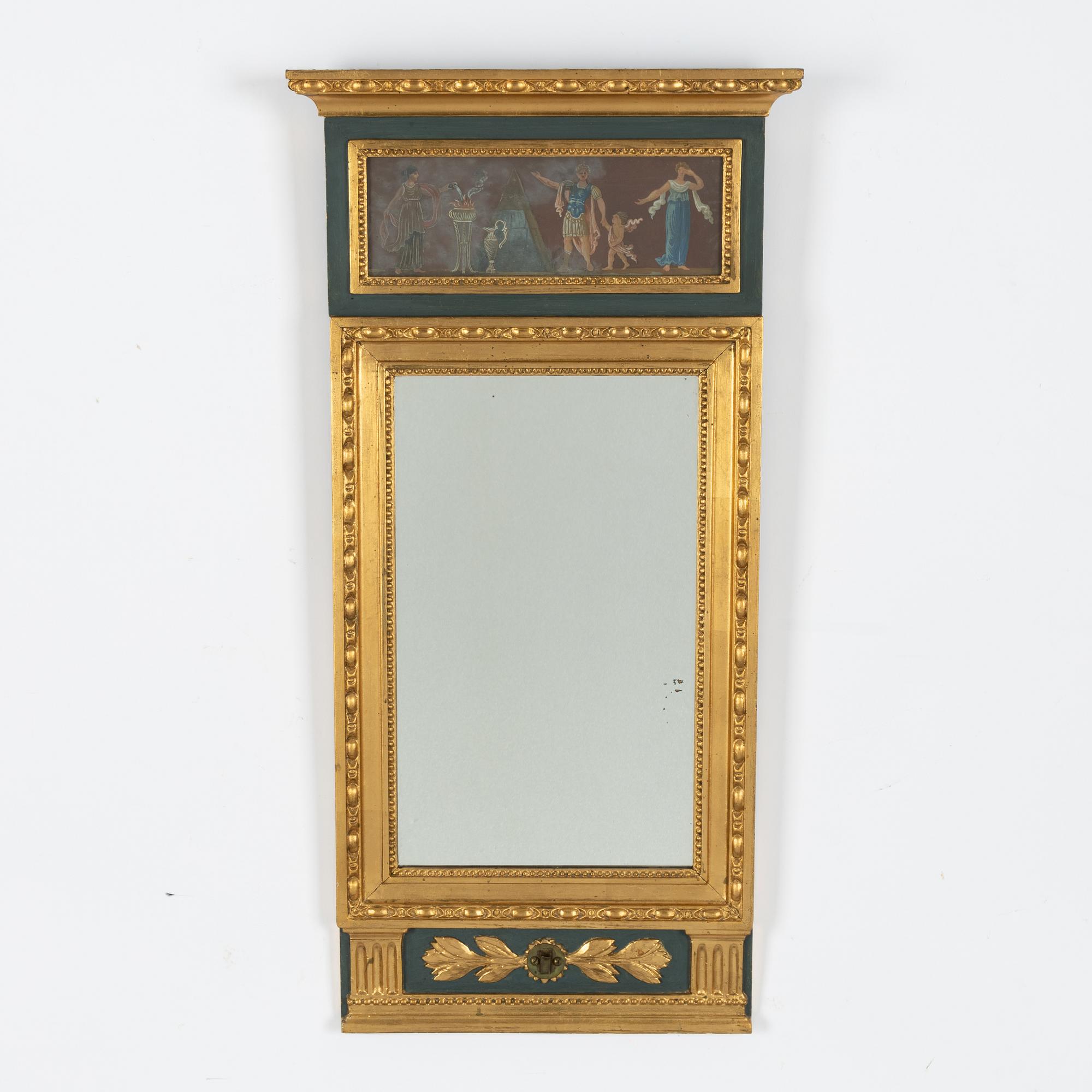 Mirror, Late Gustavian, circa 1800.
