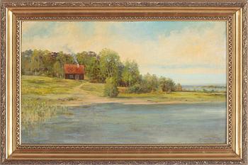 SEVERIN NILSON, olja på duk, signerad.