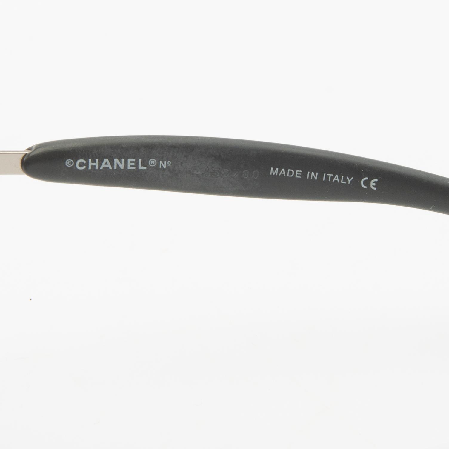 Chanel, sunglasses.