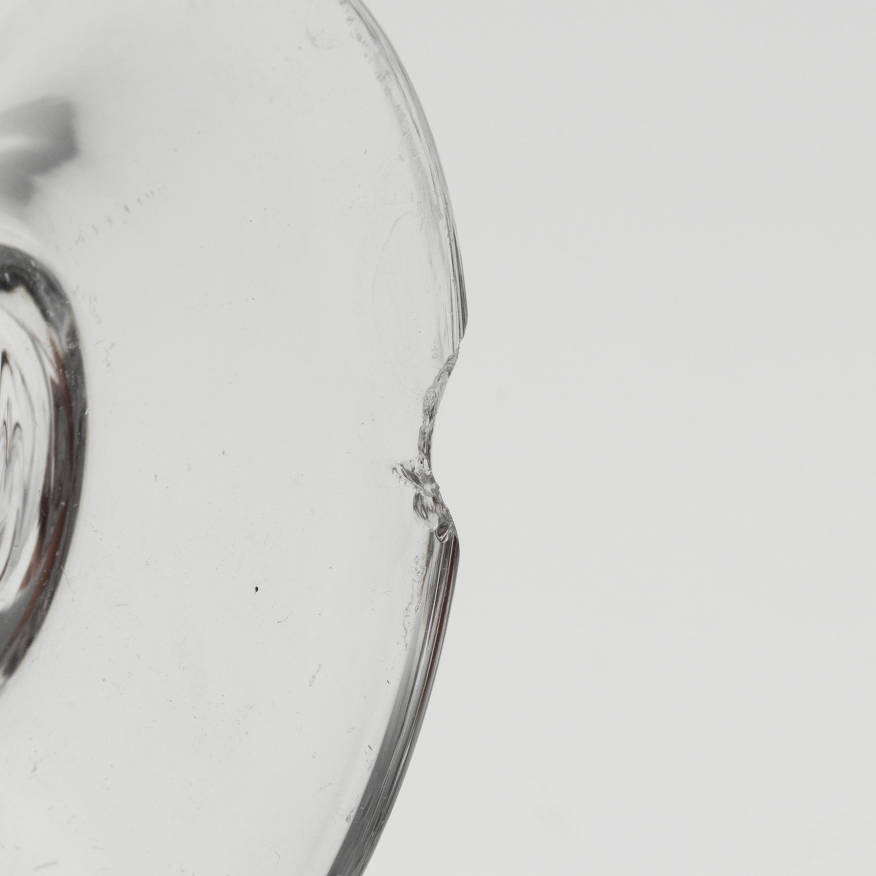 A 66 piece Swedish "Antik" glass service by Reijmyre Glasbruk, late 20th century.