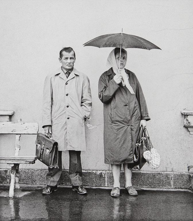 Ismo Hölttö, "Bus Station, Helsinki 1965".