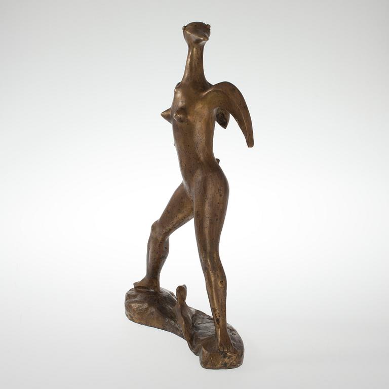 SKULPTUR, brons, signerad i godset Ioan Bolborea, 1990-talets slut.