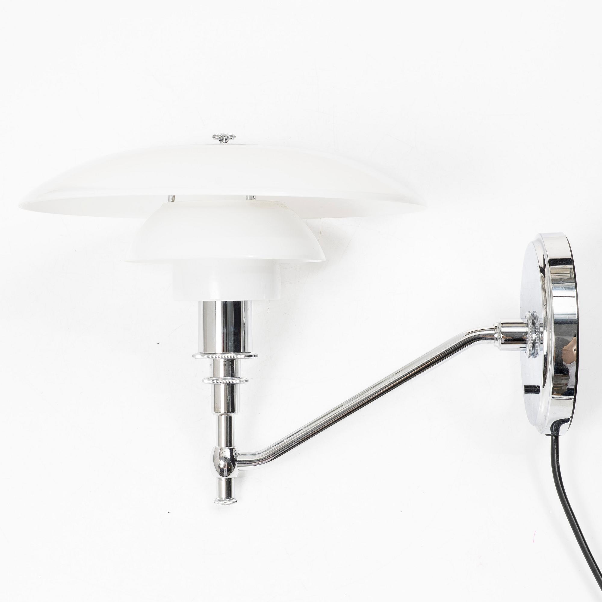 Poul Henningsen, A model PH3/2 wall lamp for Louis Poulsen Denmark.