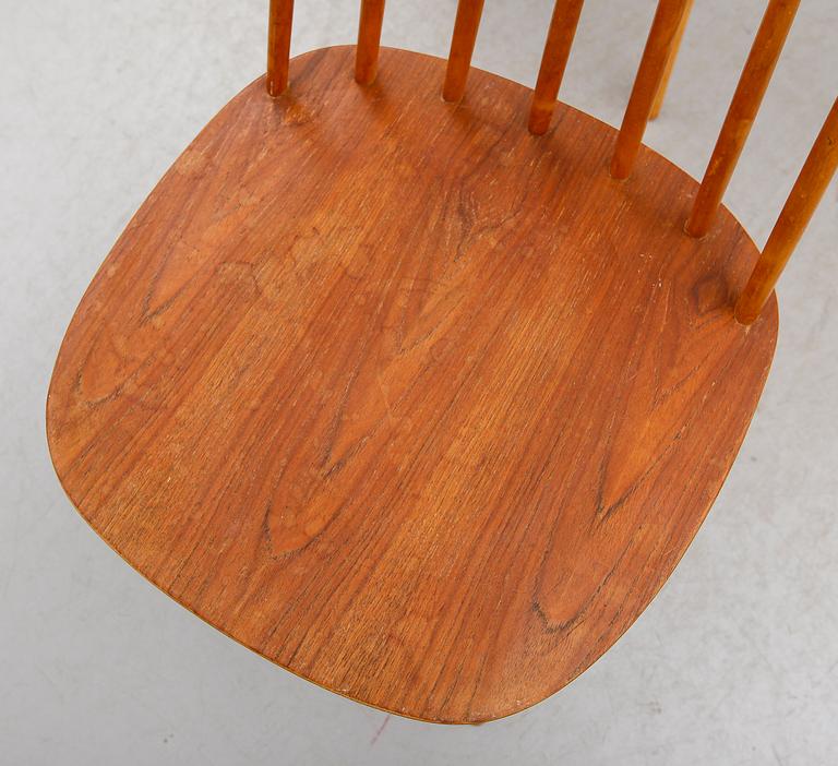 PINNSTOLAR, 4 st, "Pinocchio", Yngve Ekström, 1900-talets mitt.