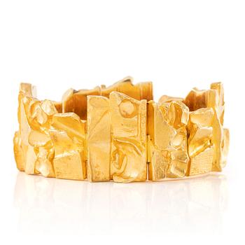 611L. A Björn Weckström bracelet 18K gold "Tenochtitlan", for Lapponia.