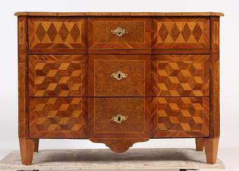 BYRÅ, gustaviansk, 1700-tal.