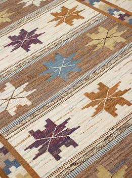 Märta Måås-Fjetterström, Matta, "Höstmattan", rölakan, ca 307,5-309 x 200-202 cm, signerad AB MMF.