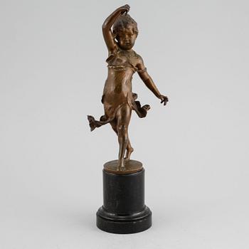 FRANZ IFFLAND, sculpture, bronze, signed.