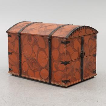 Chest, folk art, 18th century.