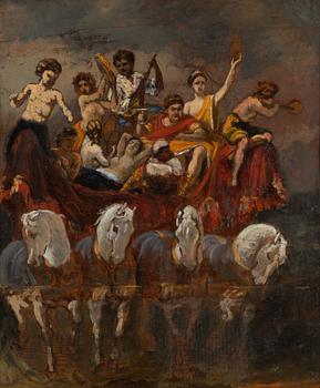 Gunnar Wennerberg, attributed to, oil on panel.