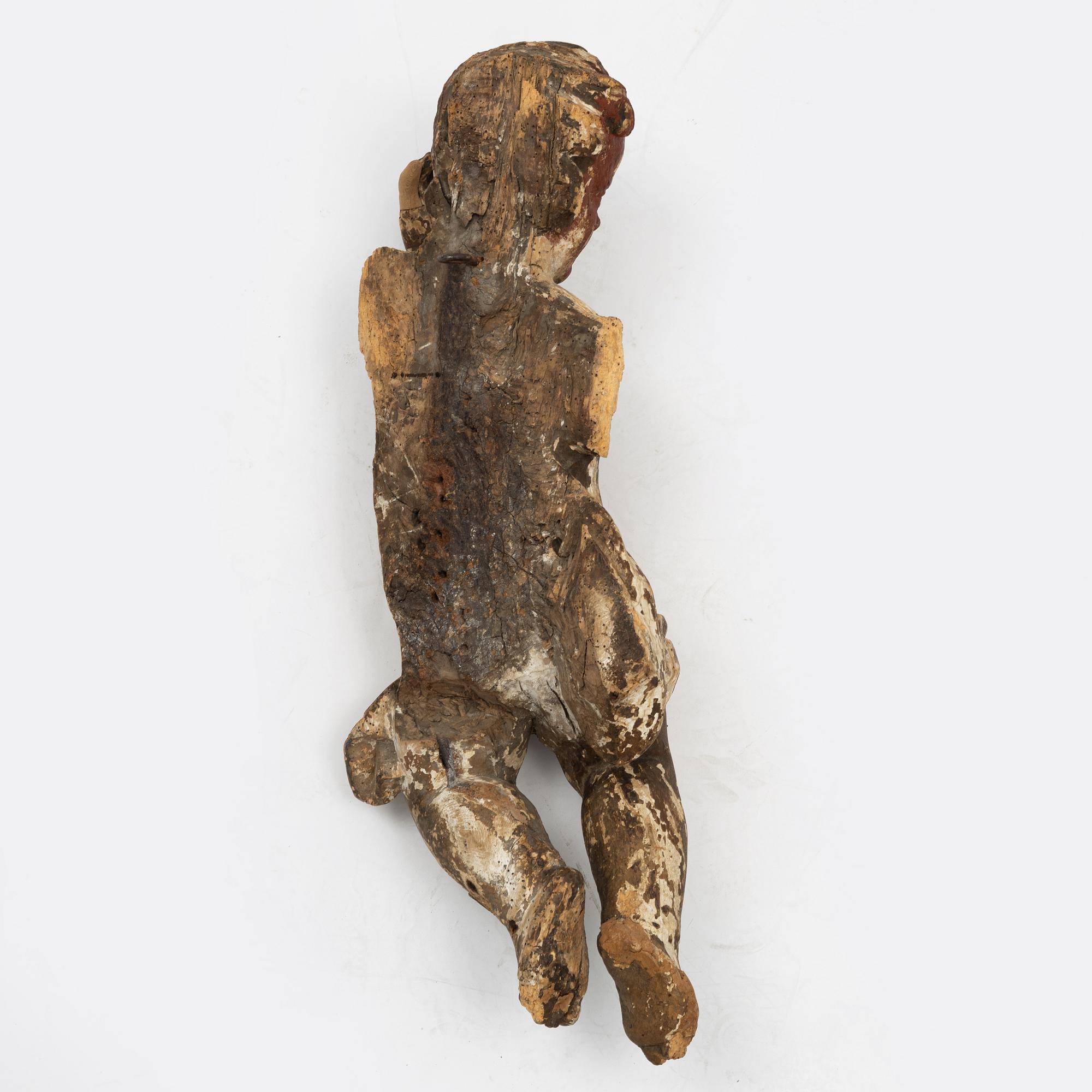 A southern European decorative sculpture, 18th Century.