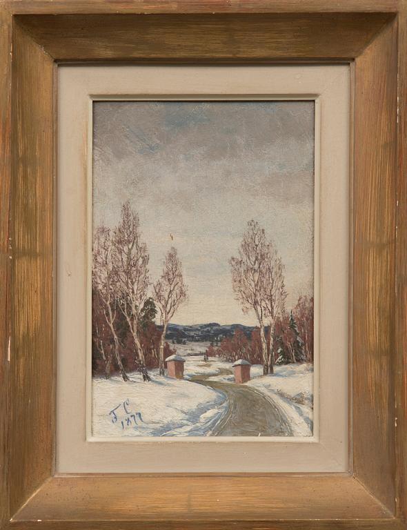 FANNY CHURBERG, VINTERVÄG.
