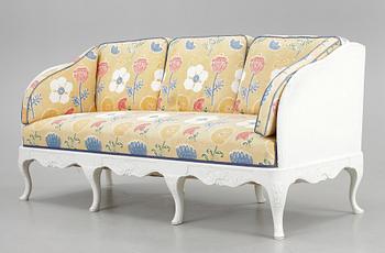 TRÅGSOFFA, Rokokostil, 1900-talets första hälft.