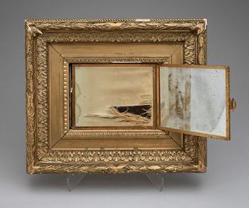 OKÄND KONSTNÄR, olja på plåt, Mellaneuropa, sent 1800-tal.