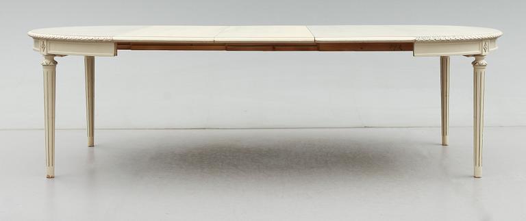 MATGRUPP, 7 delar, gustaviansk stil, 1900-talets mitt.