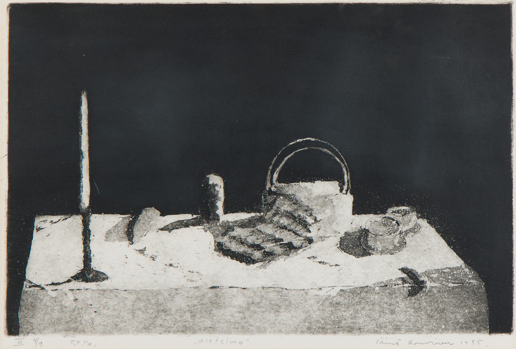 Väinö Rouvinen, 'Still Life'.
