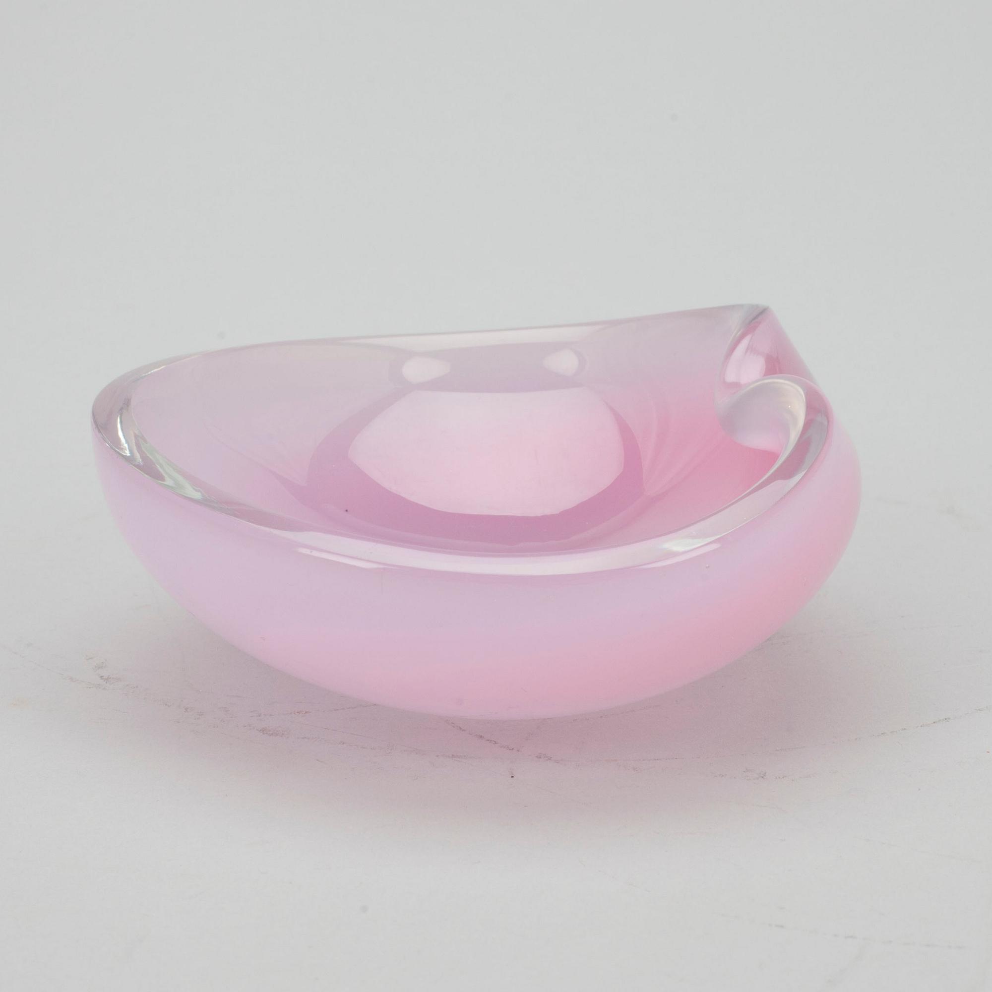 SKÅL, glas, signerad Tapio Wirkkala Iittala, 1900-talets mitt.
