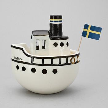LJUSLYKTA, stengods, Lisa Larson, K-studion, Gustavsberg.