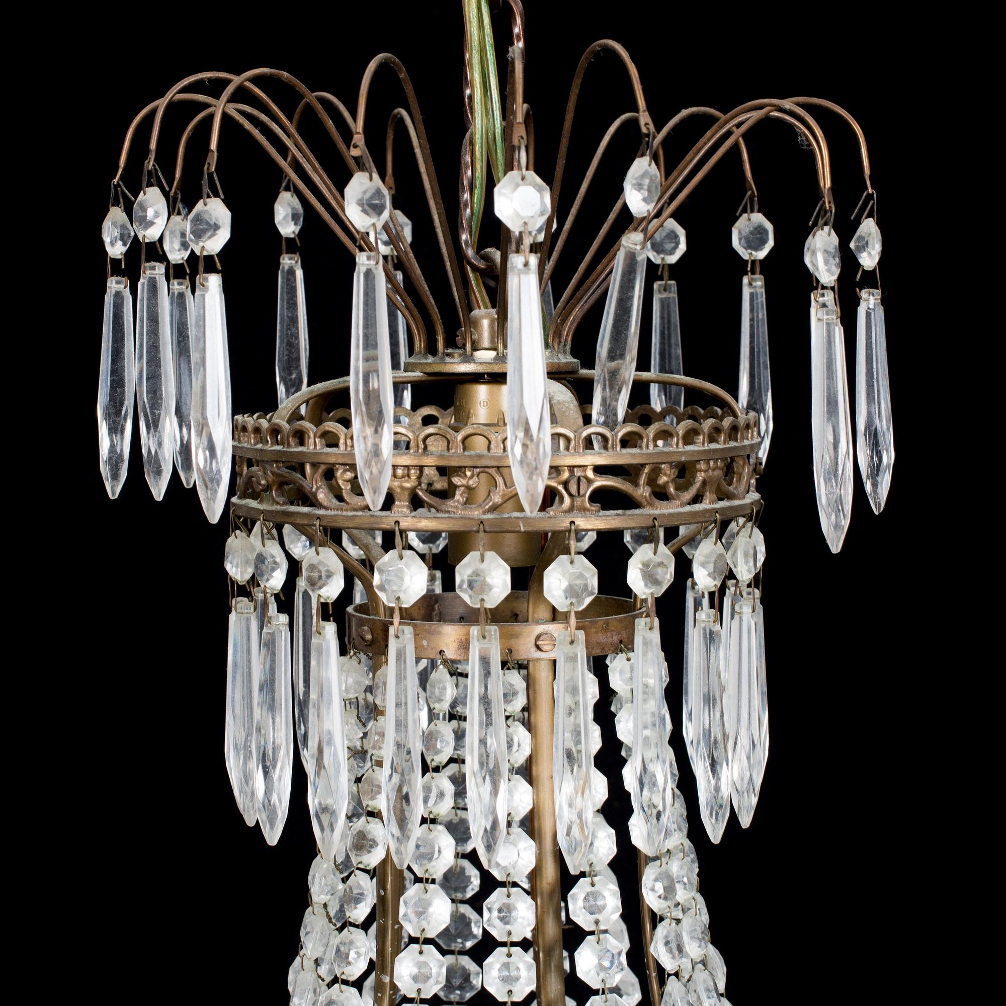 LJUSKRONA, gustaviansk stil, 1900-talets andra hälft.